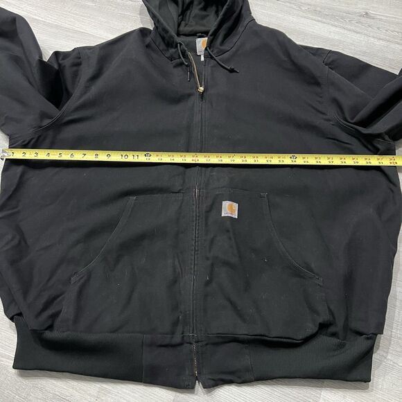 Carhartt Active Duck Jacket Size 3XLT Black - Picture 4 of 6